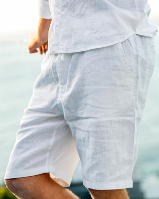 Men’s Summer Shorts | Drawstring Straight Fit