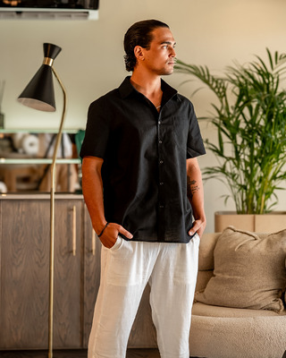 Men’s Short Sleeve Shirt | Button Down Summer Fit
