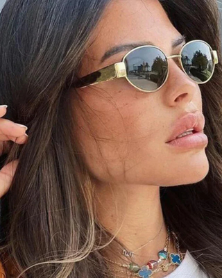Women’s Oval Sunglasses | Retro Frame