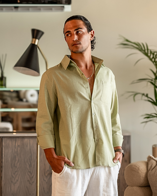 Men’s Long Sleeve Shirt | Button Down