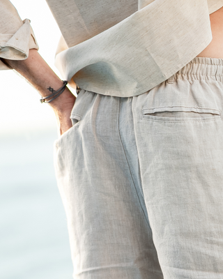 Men’s Summer Shorts | Drawstring Straight Fit