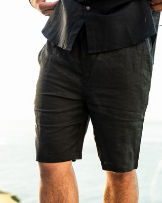 Men’s Summer Shorts | Drawstring Straight Fit