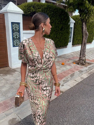 Women’s Summer Wrap Dress | Maxi
