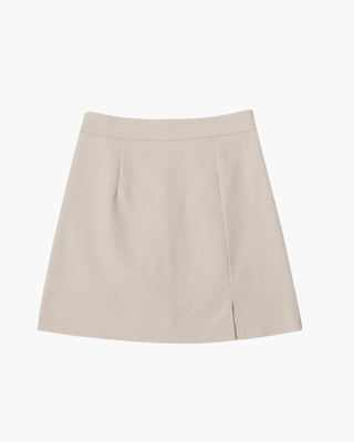 Women’s Tailored Formal Mini Skirt | Side Slit