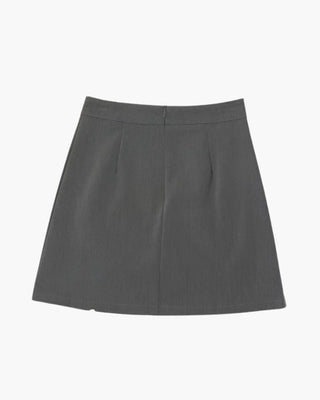 Women’s Tailored Formal Mini Skirt | Side Slit