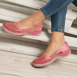 Women’s Perforated Flats | Slip-On