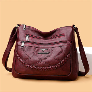 Women’s Large Crossbody Shoulder Bag | Multiple Compartments