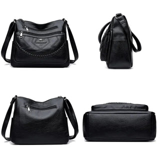 Women’s Large Crossbody Shoulder Bag | Multiple Compartments