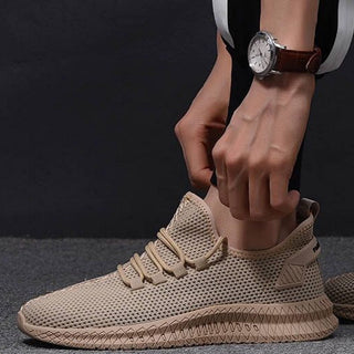 Men’s Mesh Running Sneakers | Flexible Sole