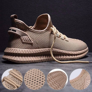 Men’s Mesh Running Sneakers | Flexible Sole